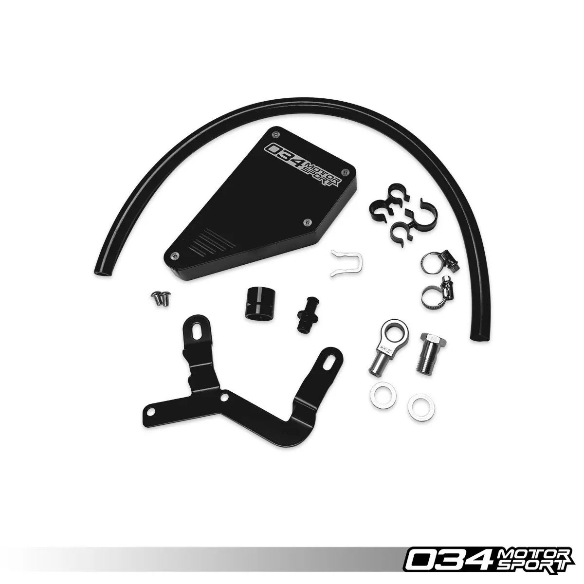 034motorsport billet aluminum dsg breather catch can kit for audi a3/s3 8v 2 034motorsport billet aluminum dsg breather catch can kit for audi a3/s3 8v - image 2