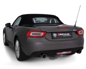 Remus Fiat 124 Spider Axle-Back Exhaust