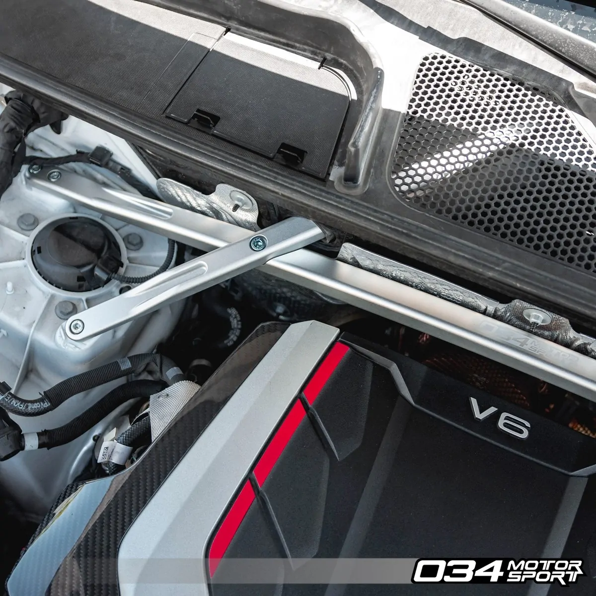034motorsport billet aluminium front strut brace b9/b9. 5 audi q5/sq5 6 034motorsport billet aluminium front strut brace b9/b9. 5 audi q5/sq5 - image 6