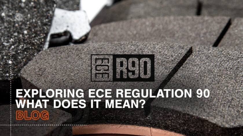 R90 approved brake pads