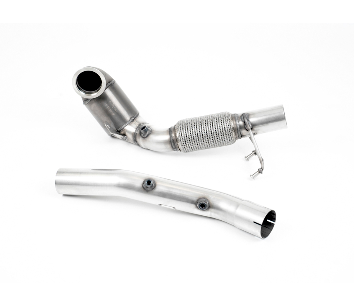Milltek sport vw/seat/skoda mqb fwd downpipe (gpf models) 1 Milltek sport vw/seat/skoda mqb fwd downpipe (gpf models)