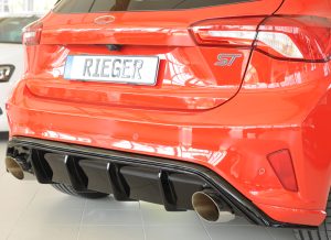Rieger Ford Focus ST Mk4 Hatchback Rear Diffuser