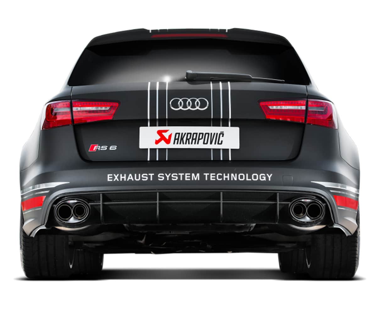 Akrapovič audi rs6 (c7) avant evolution line titanium exhaust system 5 Akrapovič audi rs6 (c7) avant evolution line titanium exhaust system - image 5