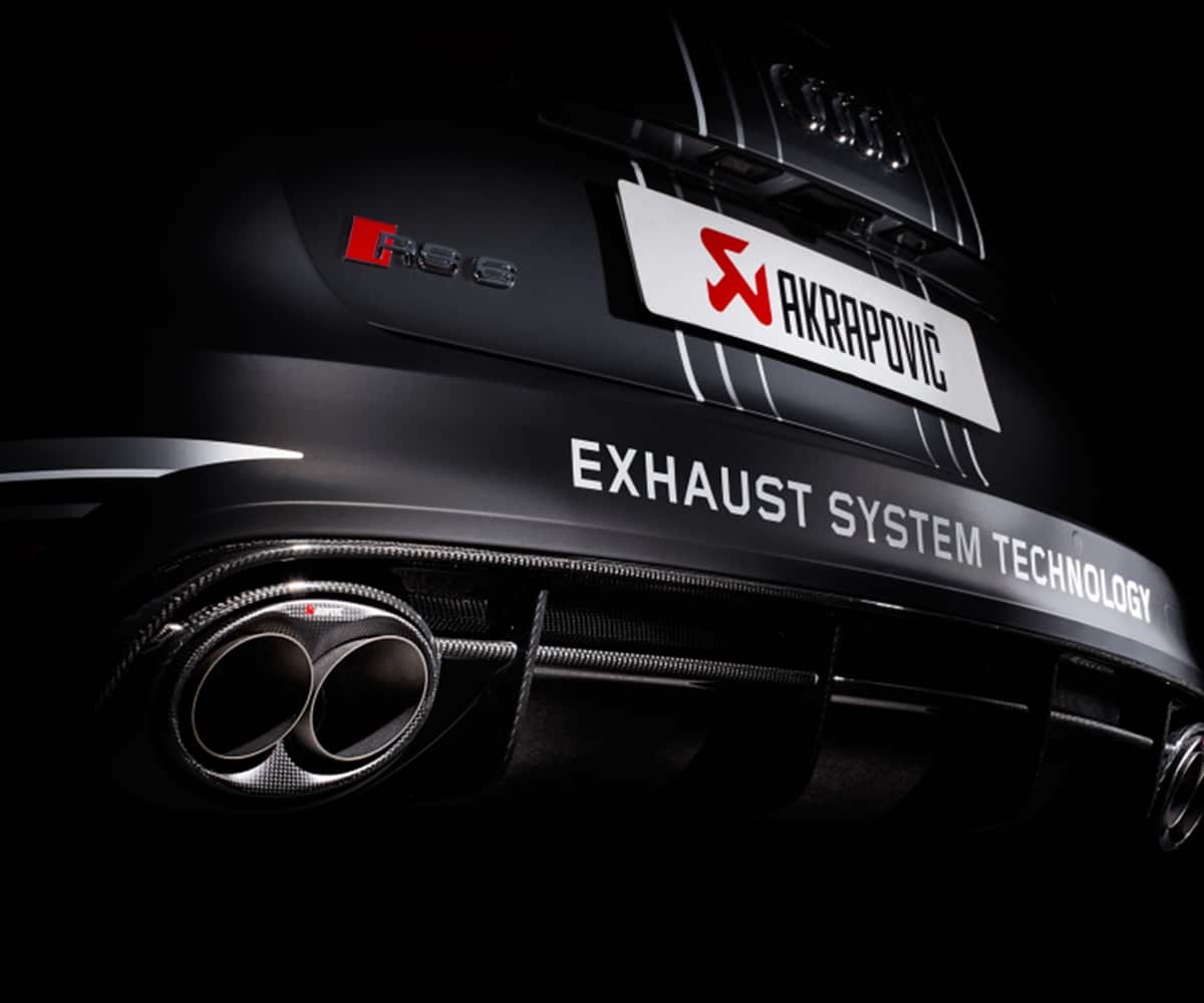 Akrapovič audi rs6 (c7) avant evolution line titanium exhaust system 6 Akrapovič audi rs6 (c7) avant evolution line titanium exhaust system - image 6
