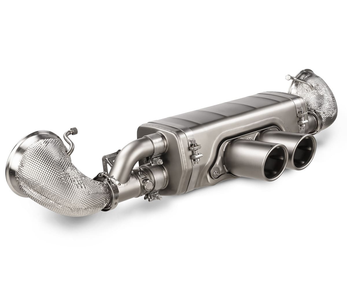 Akrapovič porsche 911 (992) gt3/gt3 touring race line titanium exhaust system 1 Akrapovič porsche 911 (992) gt3/gt3 touring race line titanium exhaust system