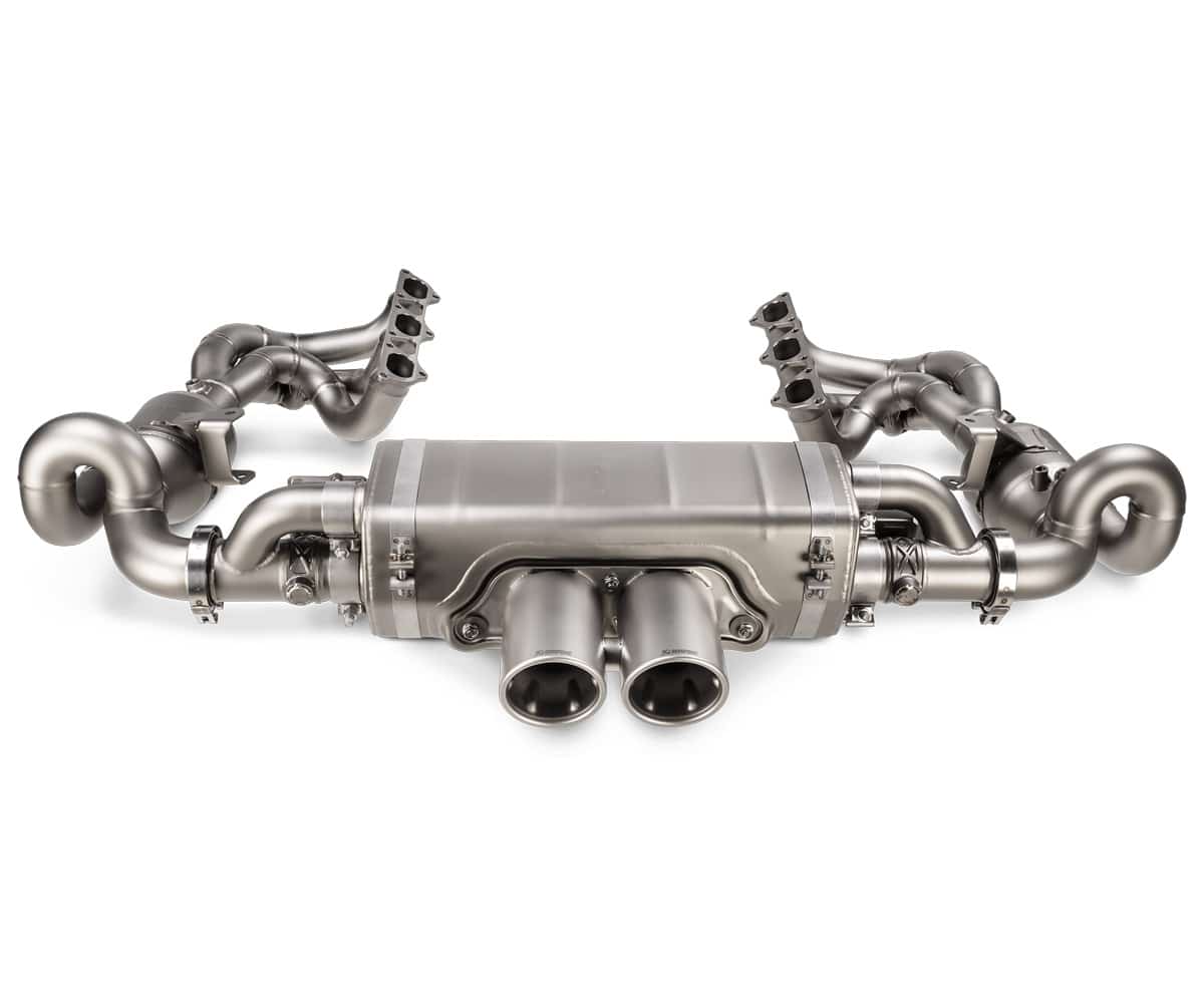 Akrapovič porsche 911 (992) gt3/gt3 touring race line titanium exhaust system 2 Akrapovič porsche 911 (992) gt3/gt3 touring race line titanium exhaust system - image 2