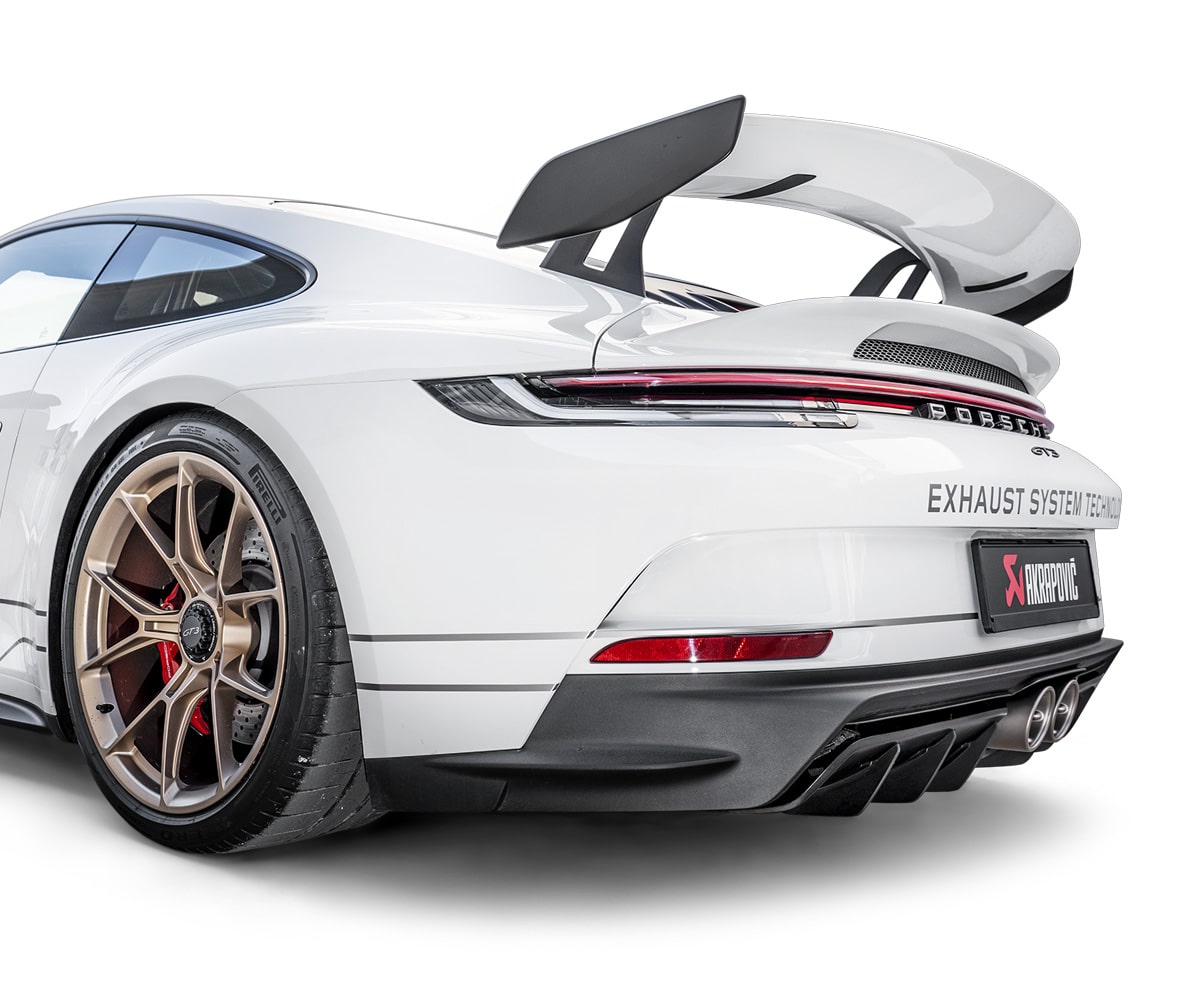 Akrapovič porsche 911 (992) gt3/gt3 touring race line titanium exhaust system 4 Akrapovič porsche 911 (992) gt3/gt3 touring race line titanium exhaust system - image 4