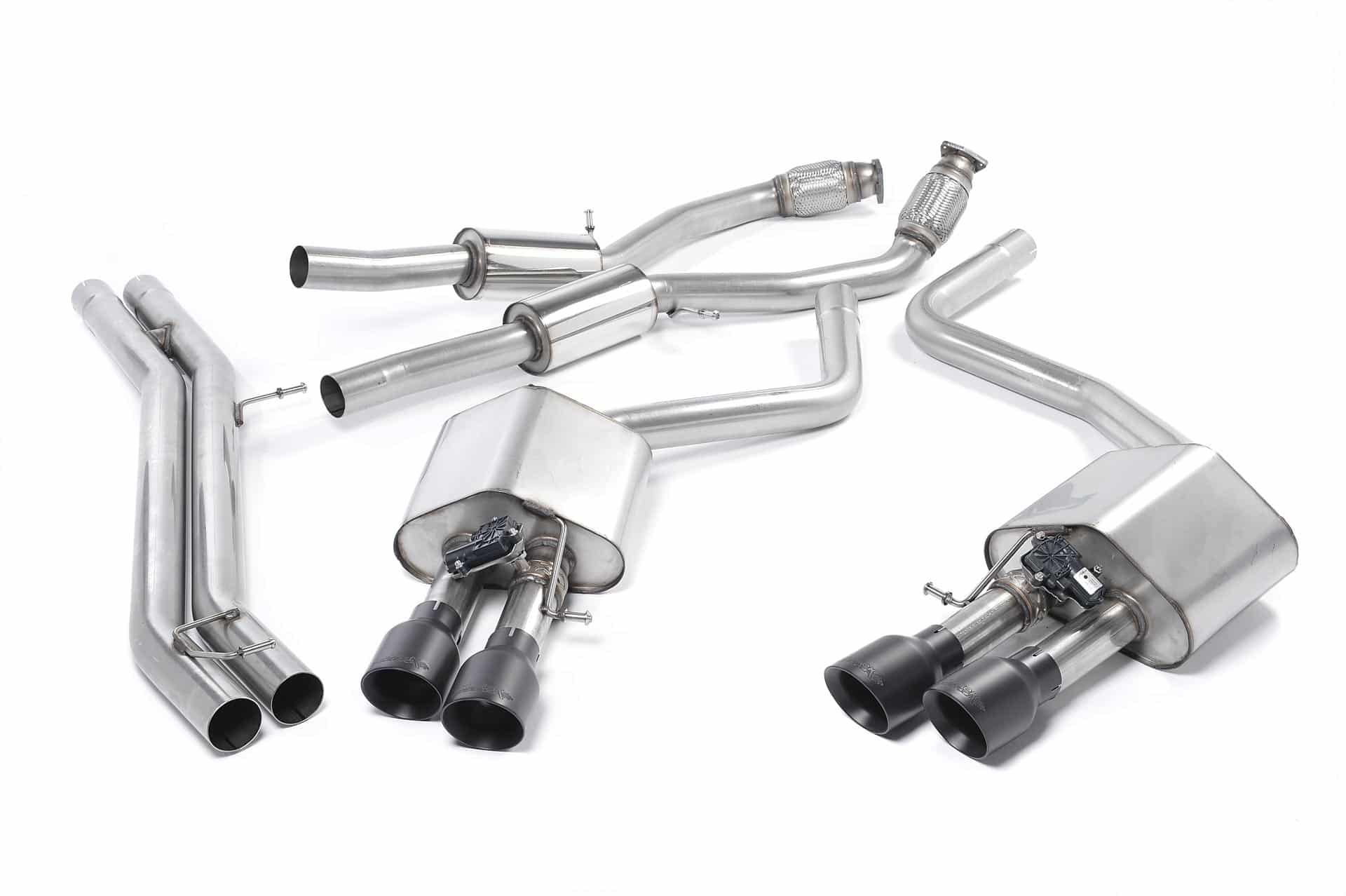 Milltek sport audi s8 (d4) 4. 0tfsi cat-back exhaust 1 Milltek sport audi s8 (d4) 4. 0tfsi cat-back exhaust