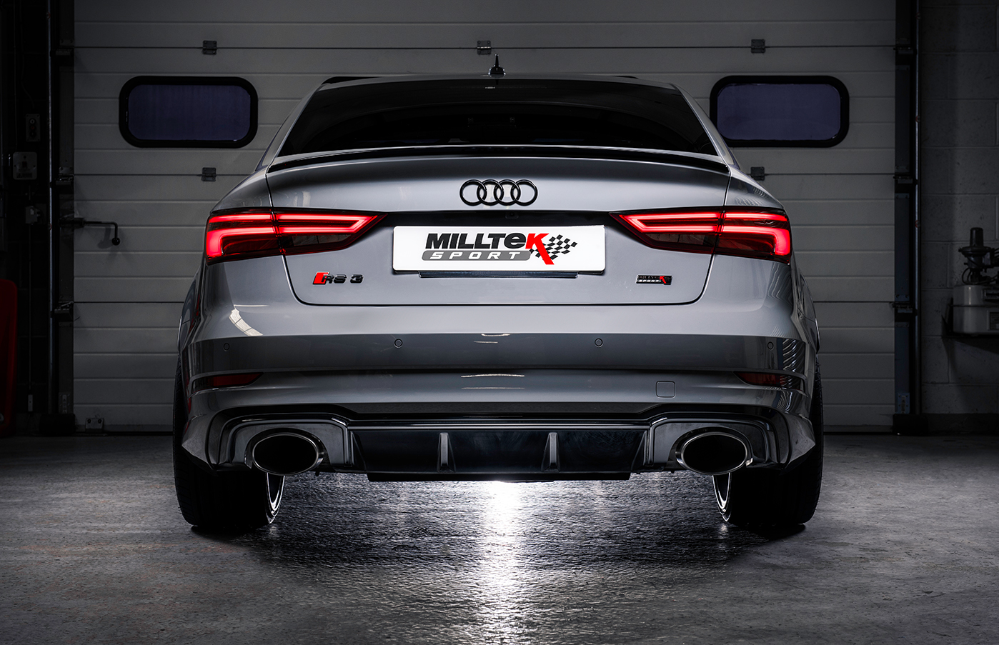 Milltek sport audi rs3 (8v) saloon 80mm cat/gpf-back exhaust 3 Milltek sport audi rs3 (8v) saloon 80mm cat/gpf-back exhaust - image 3