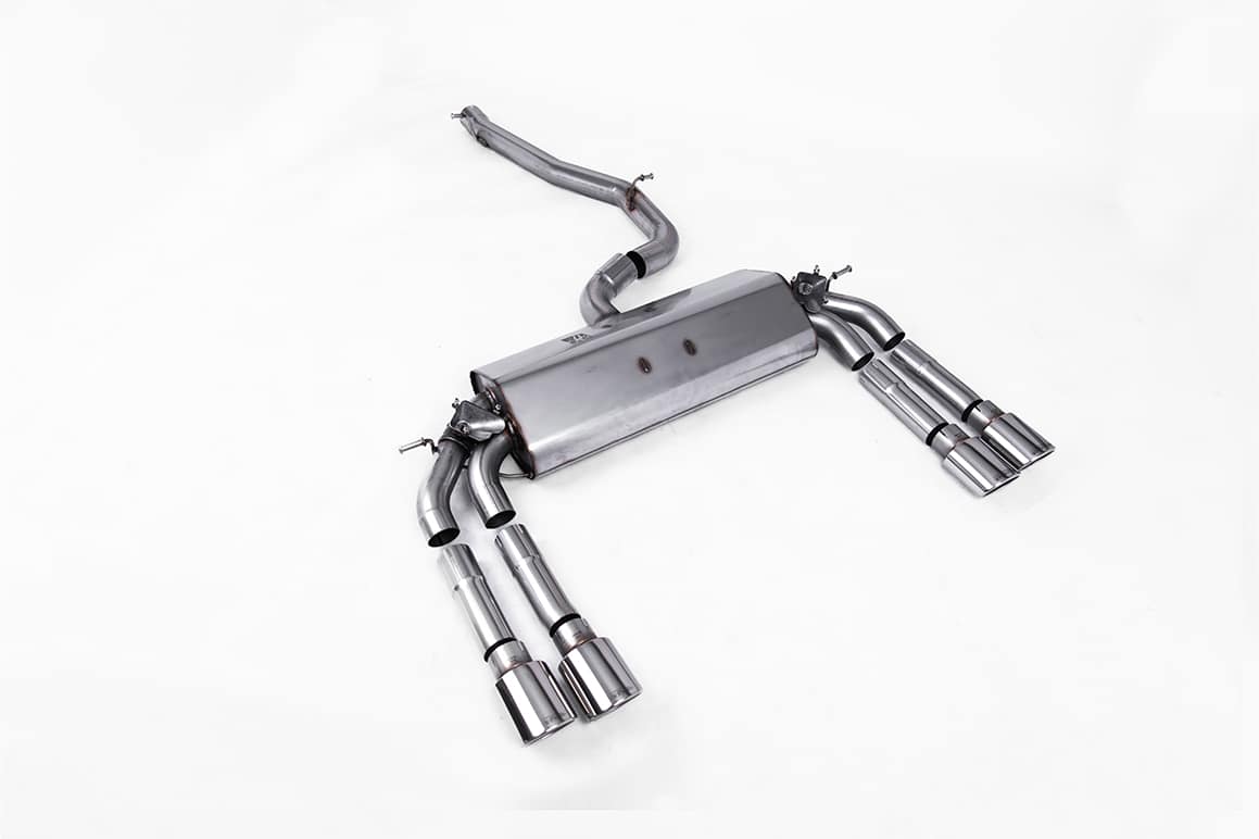 Milltek sport audi s3 (8v) saloon/cabrio non-resonated cat/gpf-back exhaust 6 Milltek sport audi s3 (8v) saloon/cabrio non-resonated cat/gpf-back exhaust - image 6