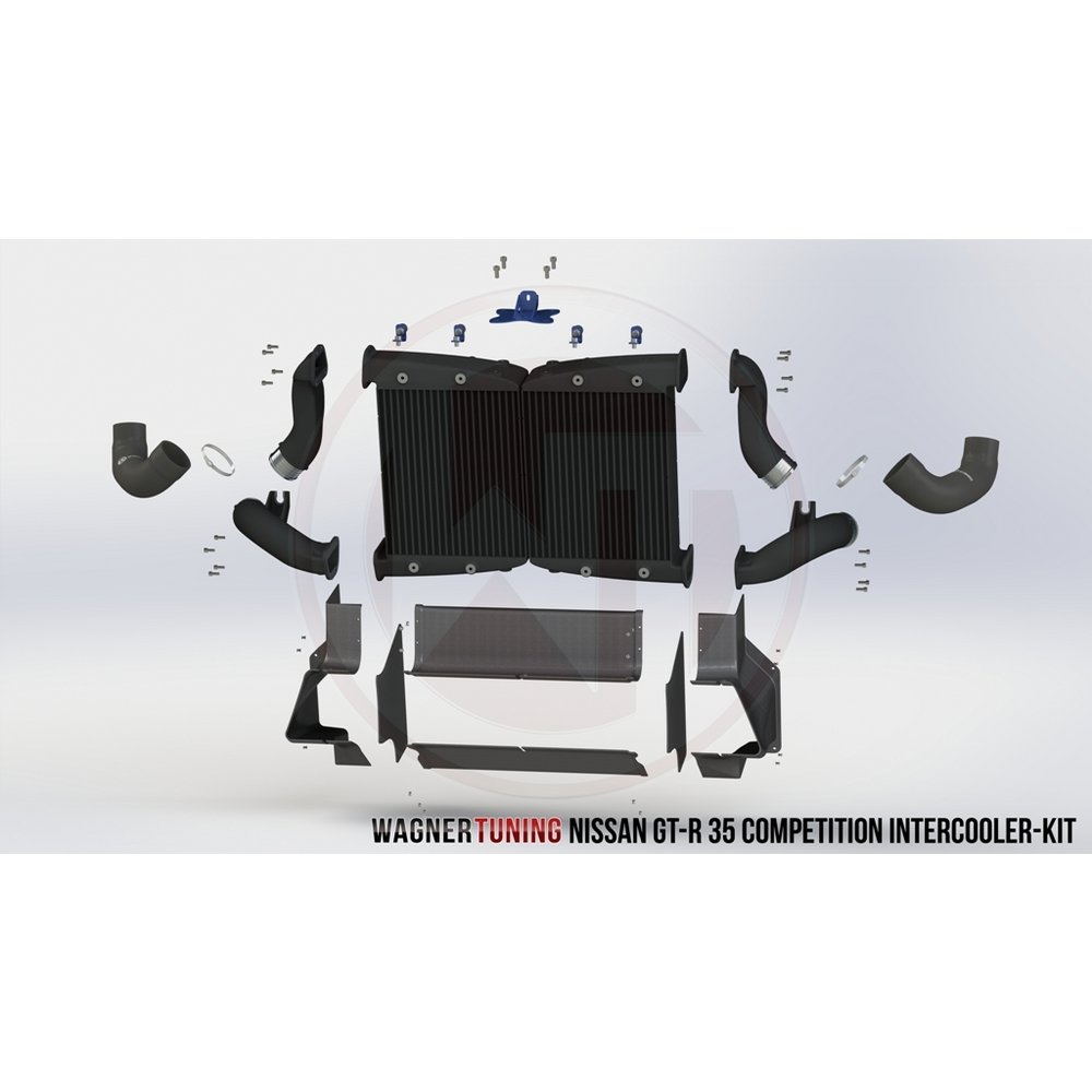 Wagner tuning nissan gt-r 35 competition intercooler kit 2008-2010 5 Wagner tuning nissan gt-r 35 competition intercooler kit 2008-2010 - image 5