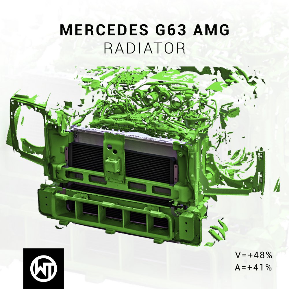 Wagner tuning mercedes benz g63 amg radiator kit 4 Wagner tuning mercedes benz g63 amg radiator kit - image 4