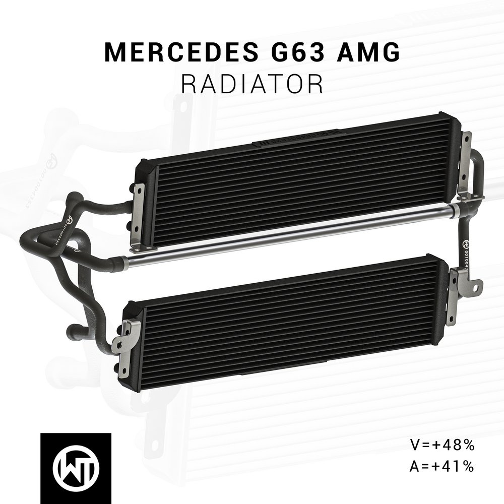 Wagner tuning mercedes benz g63 amg radiator kit 5 Wagner tuning mercedes benz g63 amg radiator kit - image 5
