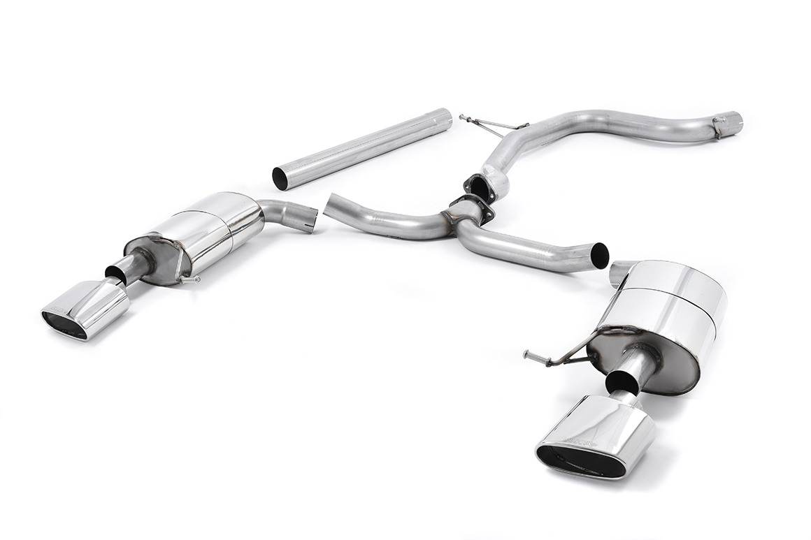 Milltek sport seat leon st cupra 280 & 290 2. 0 tsi (280 & 290ps - non-opf/gpf models) cat-back exhaust 1 Milltek sport seat leon st cupra 280 & 290 2. 0 tsi (280 & 290ps - non-opf/gpf models) cat-back exhaust