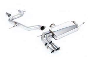 Milltek Sport VW Golf MK5 GTI & Edition 30 3" Race Cat-Back Exhaust