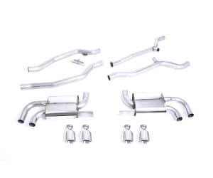 Milltek Sport Porsche Cayenne 958 Turbo 4.8 V8 Pre-Facelift (2010-2014) Cat-Back Exhaust