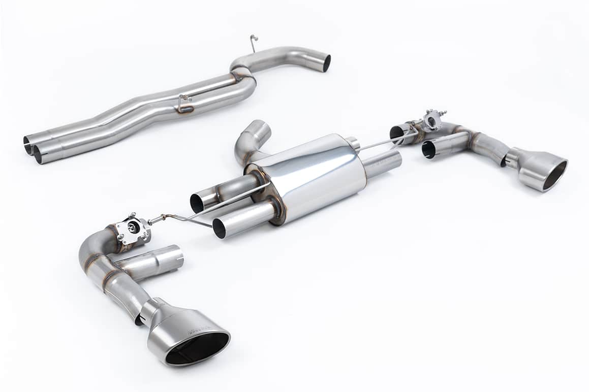 Milltek sport audi rs3 sportback (8v) facelift 80mm cat/gpf-back exhaust 1 Milltek sport audi rs3 sportback (8v) facelift 80mm cat/gpf-back exhaust