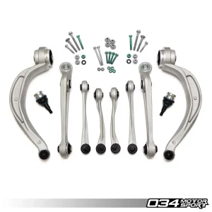 034Motorsport Audi B8/B8.5 A4/S4/RS4, A5/S5/RS5, Q5/SQ5, C7/C7.5 A6/S6/RS6, A7/S7/RS7, Porsche Macan 95B Density Line Control Arm Kit
