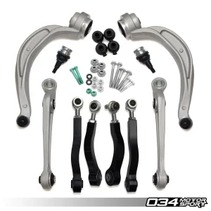 034Motorsport Audi B8/B8.5 A4/S4/RS4, A5/S5/RS5, Q5/SQ5, C7/C7.5 A6/S6/RS6, A7/S7/RS7, Porsche Macan 95B Density Line Adjustable Control Arm Kit