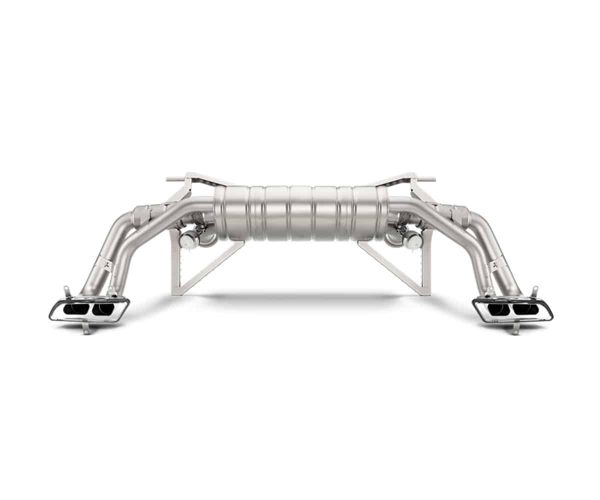 Akrapovič audi r8 5. 2fsi coupe/spyder (2016-2018) slip-on line titanium exhaust system 3 Akrapovič audi r8 5. 2fsi coupe/spyder (2016-2018) slip-on line titanium exhaust system - image 3