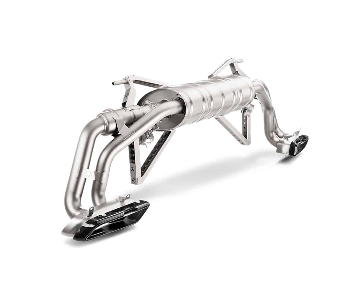 Akrapovič audi r8 5. 2fsi coupe/spyder (2016-2018) slip-on line titanium exhaust system 1 Akrapovič audi r8 5. 2fsi coupe/spyder (2016-2018) slip-on line titanium exhaust system