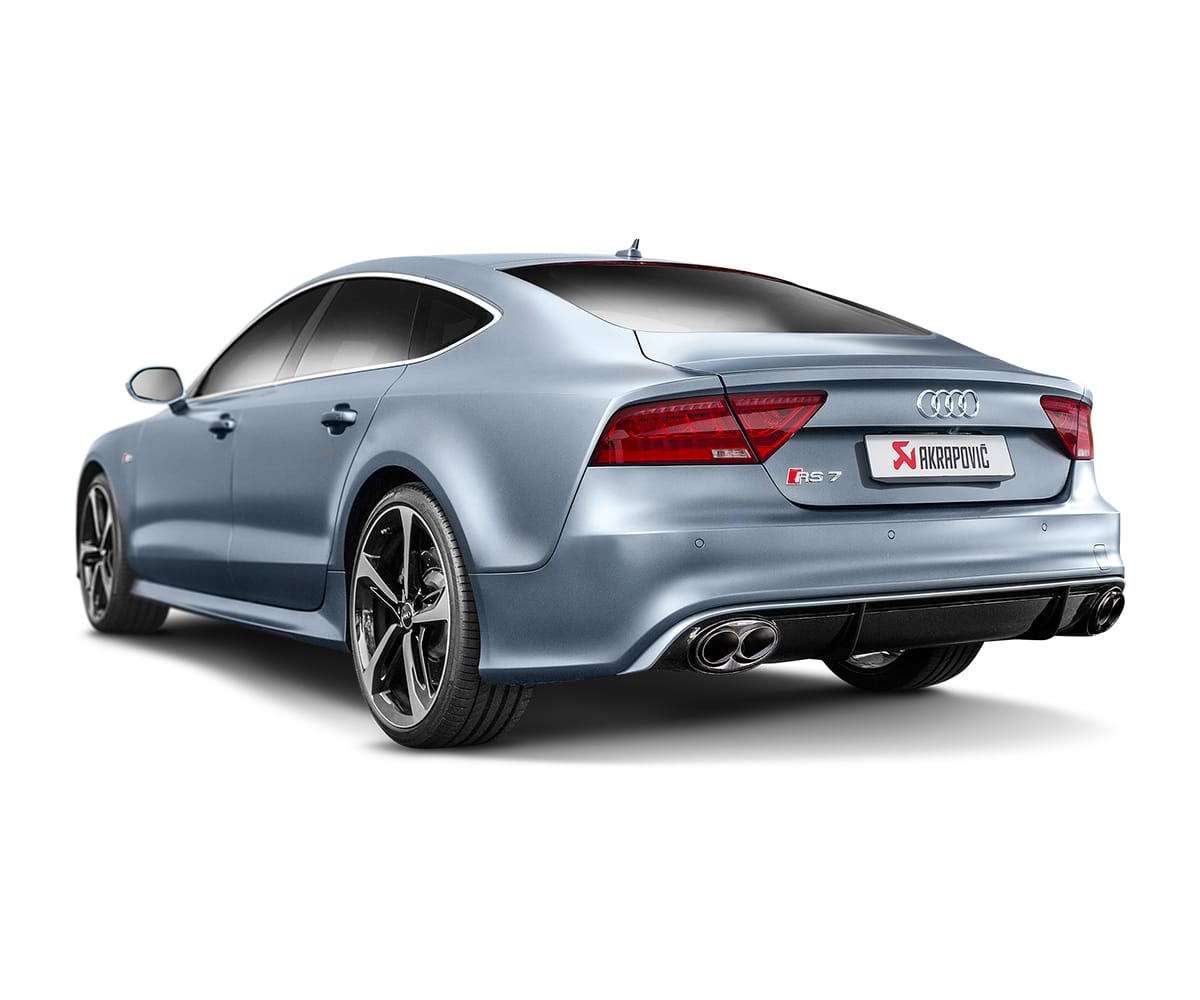 Akrapovič audi rs7 (c7) evolution line titanium exhaust system 4 Akrapovič audi rs7 (c7) evolution line titanium exhaust system - image 4