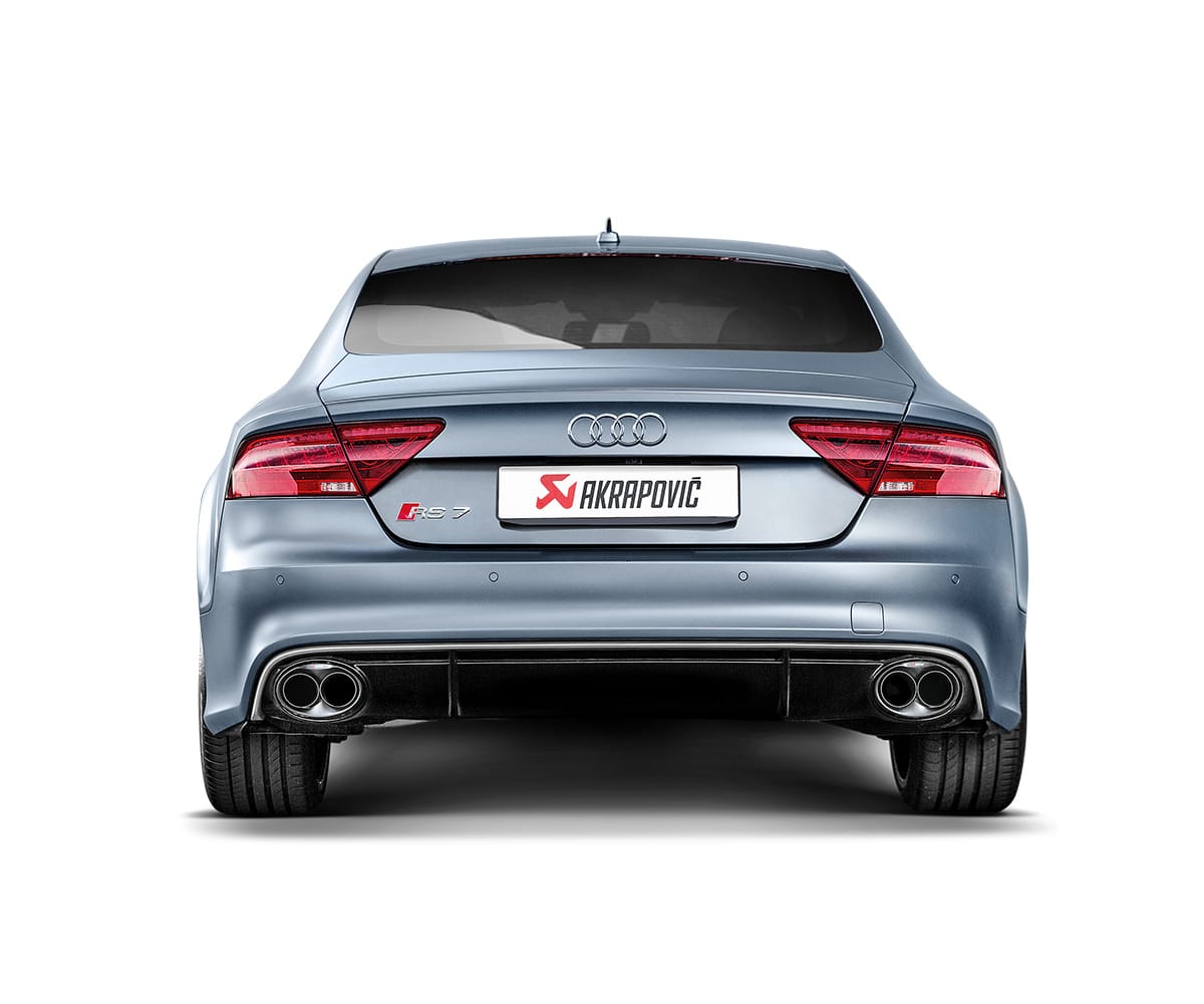Akrapovič audi rs7 (c7) evolution line titanium exhaust system 3 Akrapovič audi rs7 (c7) evolution line titanium exhaust system - image 3