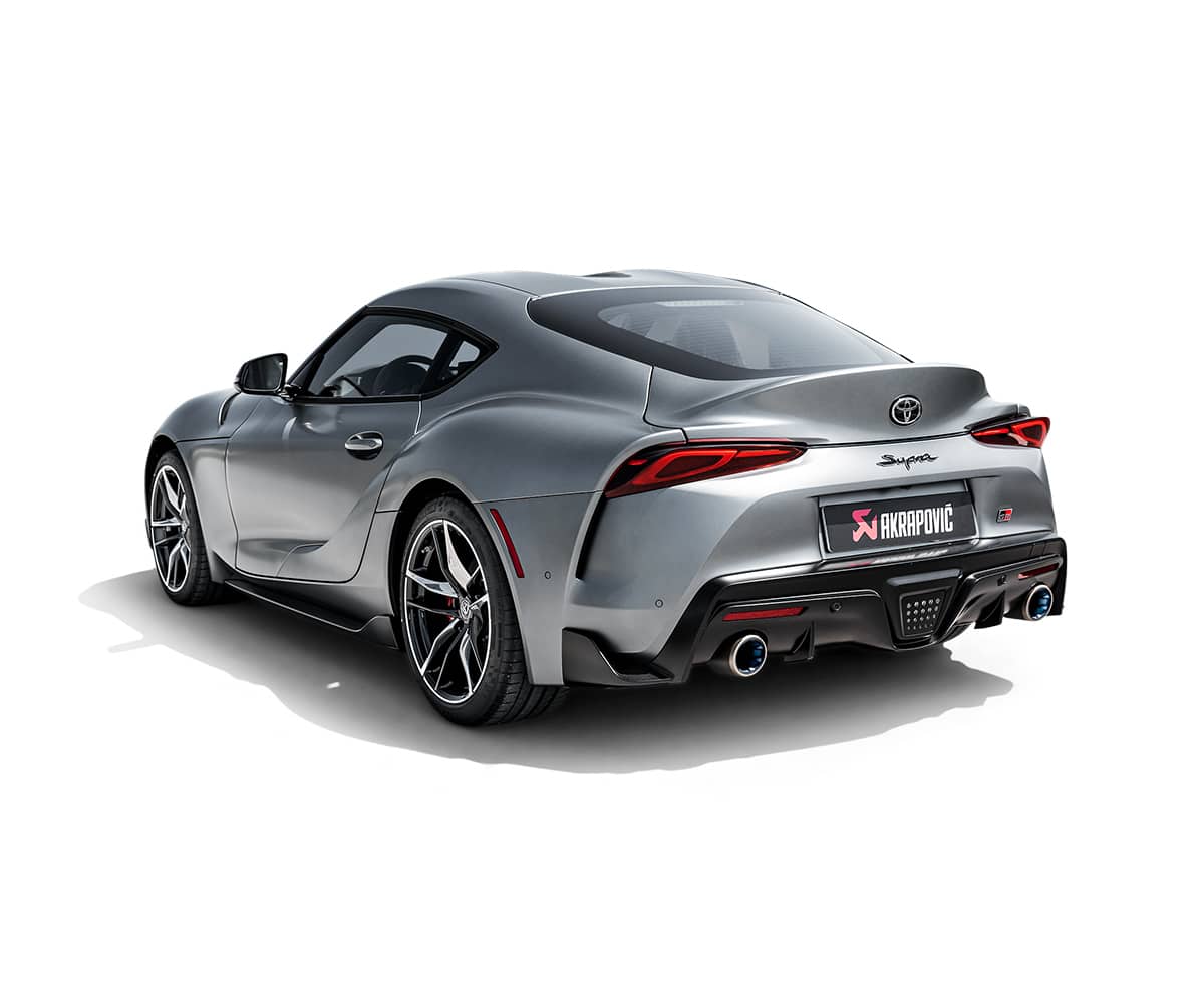 Akrapovič toyota supra slip-on line exhaust system 4 Akrapovič toyota supra slip-on line exhaust system - image 4