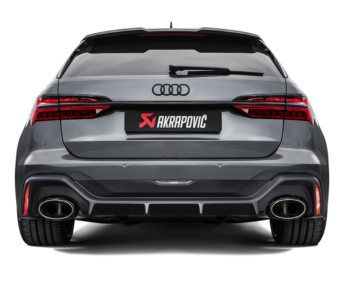 Akrapovič audi rs6/rs7 (c8) evolution titanium exhaust system 3 Akrapovič audi rs6/rs7 (c8) evolution titanium exhaust system - image 3