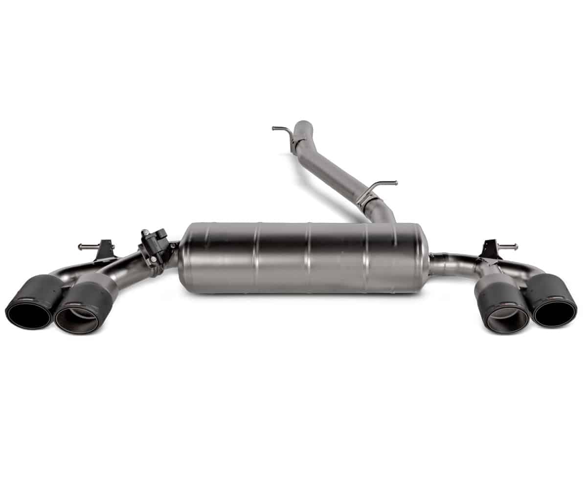 Akrapovič audi s3 (8y) sportback evolution exhaust system 2 Akrapovič audi s3 (8y) sportback evolution exhaust system - image 2