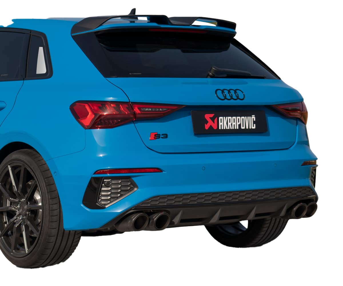 Akrapovič audi s3 (8y) sportback evolution exhaust system 4 Akrapovič audi s3 (8y) sportback evolution exhaust system - image 4