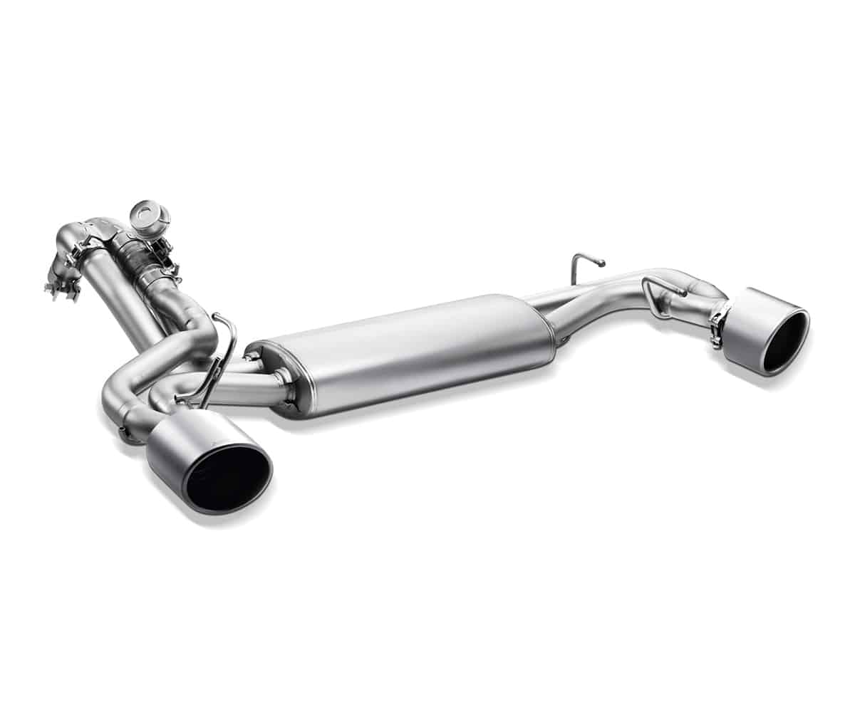 Akrapovič abarth 500/500c slip-on line exhaust system 1 Akrapovič abarth 500/500c slip-on line exhaust system