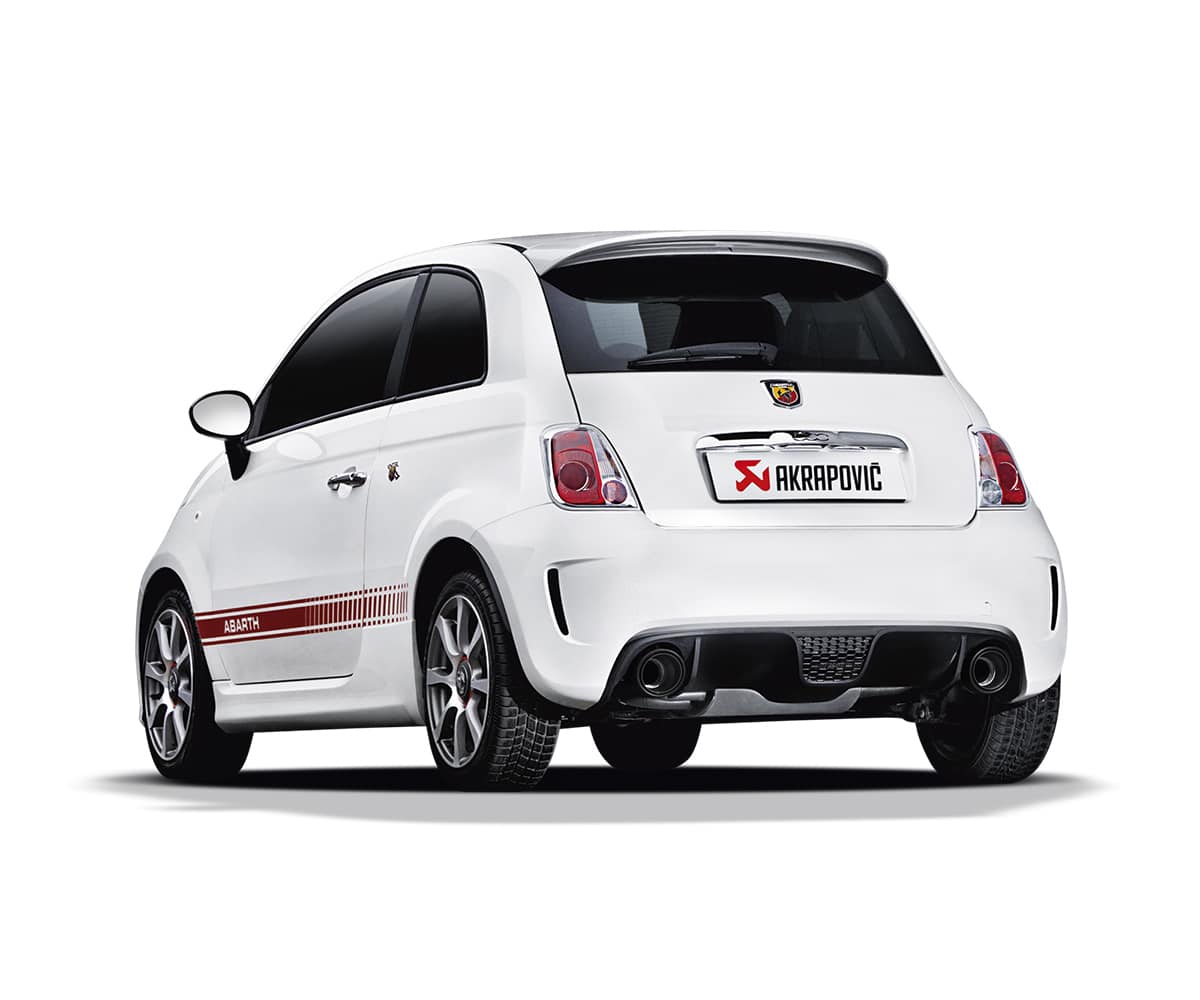 Akrapovič abarth 500/500c slip-on line exhaust system 4 Akrapovič abarth 500/500c slip-on line exhaust system - image 4