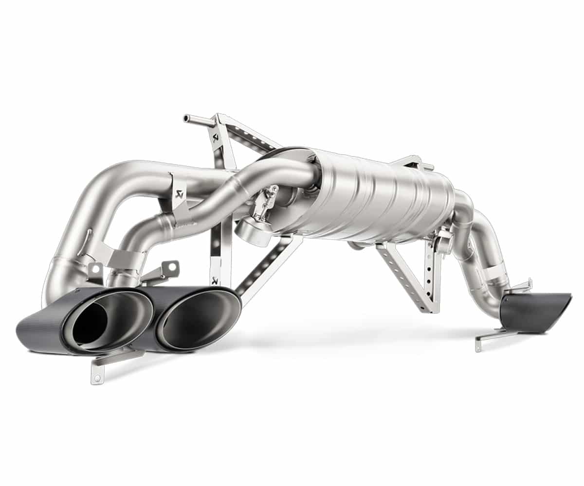 Akrapovič lamborghini huracán lp 610-4 coupé/spyder slip-on race line titanium exhaust system 1 Akrapovič lamborghini huracán lp 610-4 coupé/spyder slip-on race line titanium exhaust system