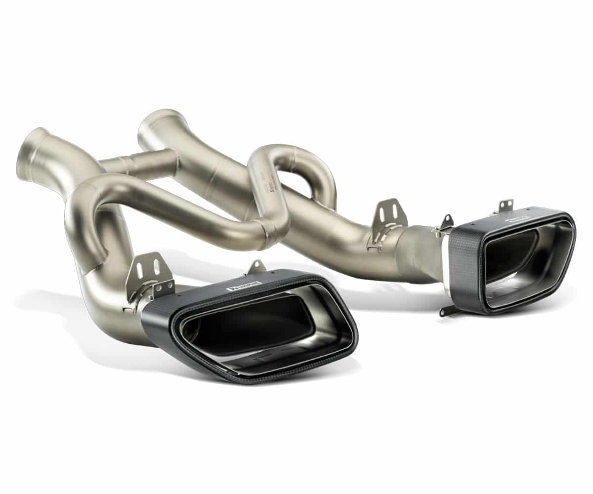 Akrapovič mclaren 12c/12c spider slip-on race line titanium exhaust system 1 Akrapovič mclaren 12c/12c spider slip-on race line titanium exhaust system