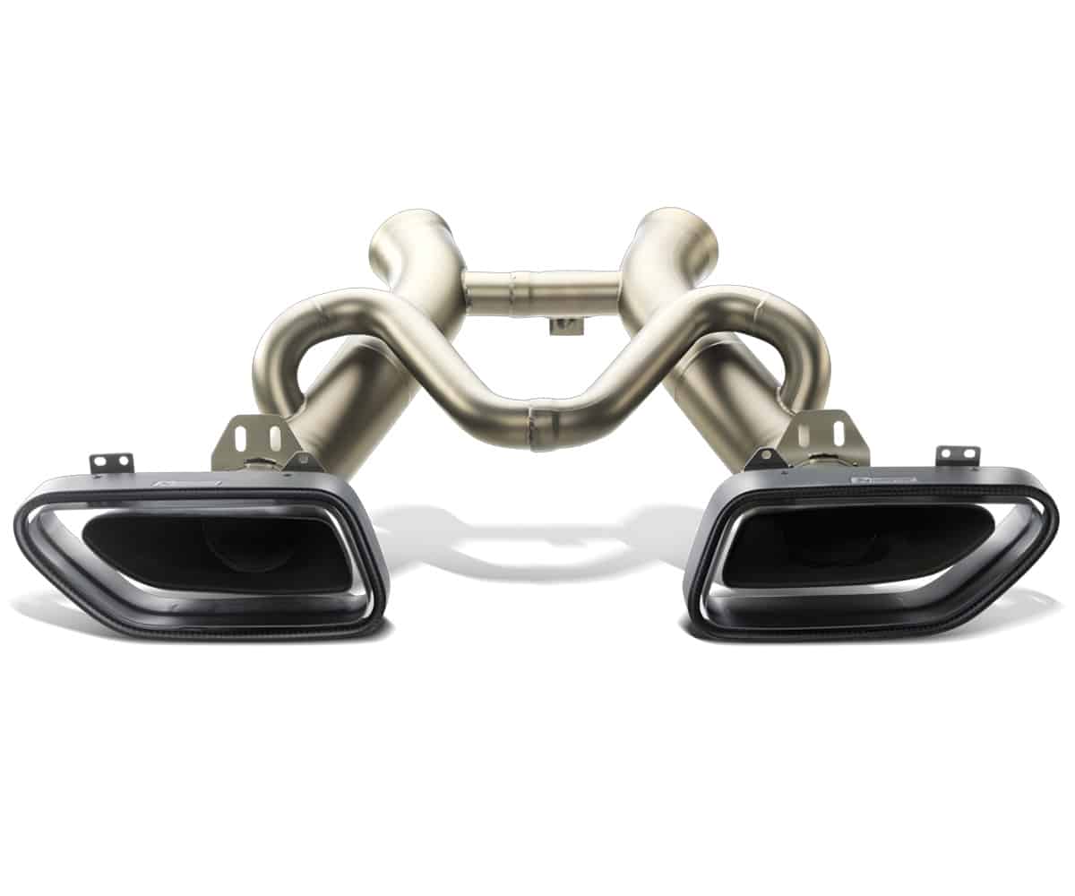 Akrapovič mclaren 12c/12c spider slip-on race line titanium exhaust system 2 Akrapovič mclaren 12c/12c spider slip-on race line titanium exhaust system - image 2