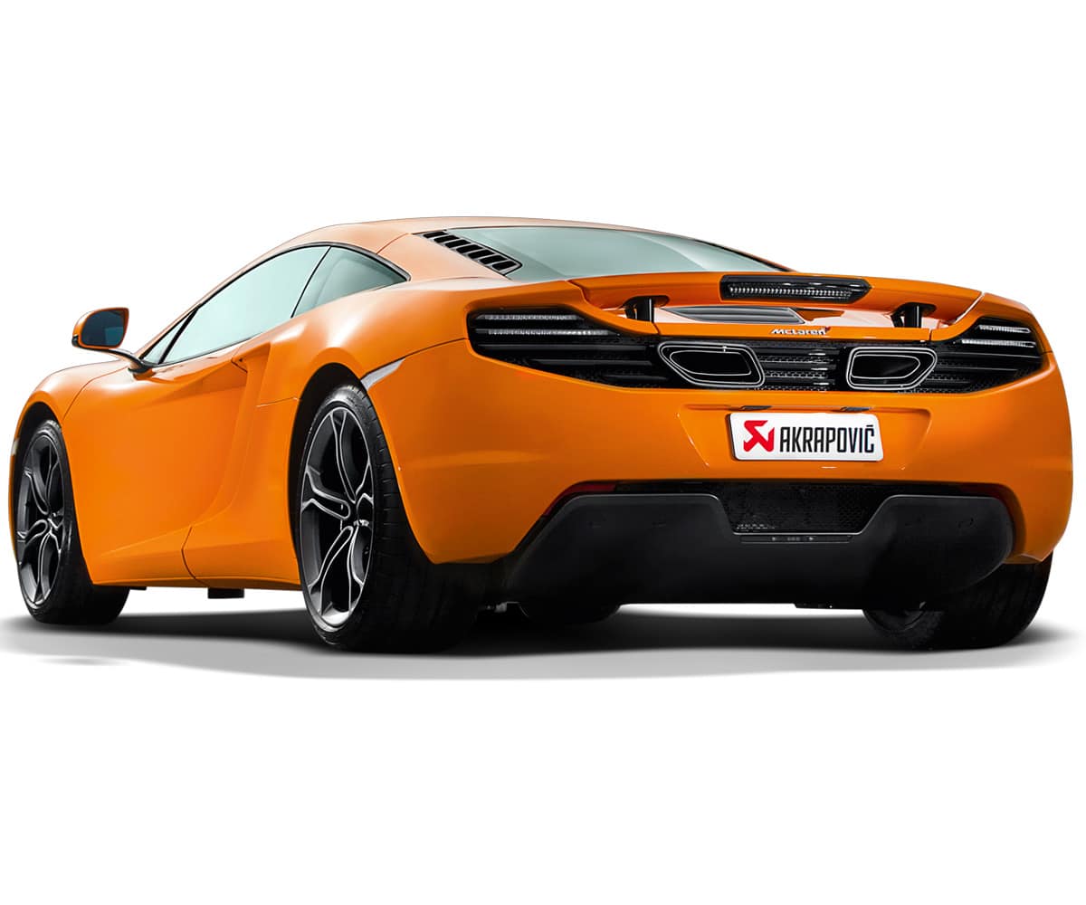 Akrapovič mclaren 12c/12c spider slip-on race line titanium exhaust system 3 Akrapovič mclaren 12c/12c spider slip-on race line titanium exhaust system - image 3