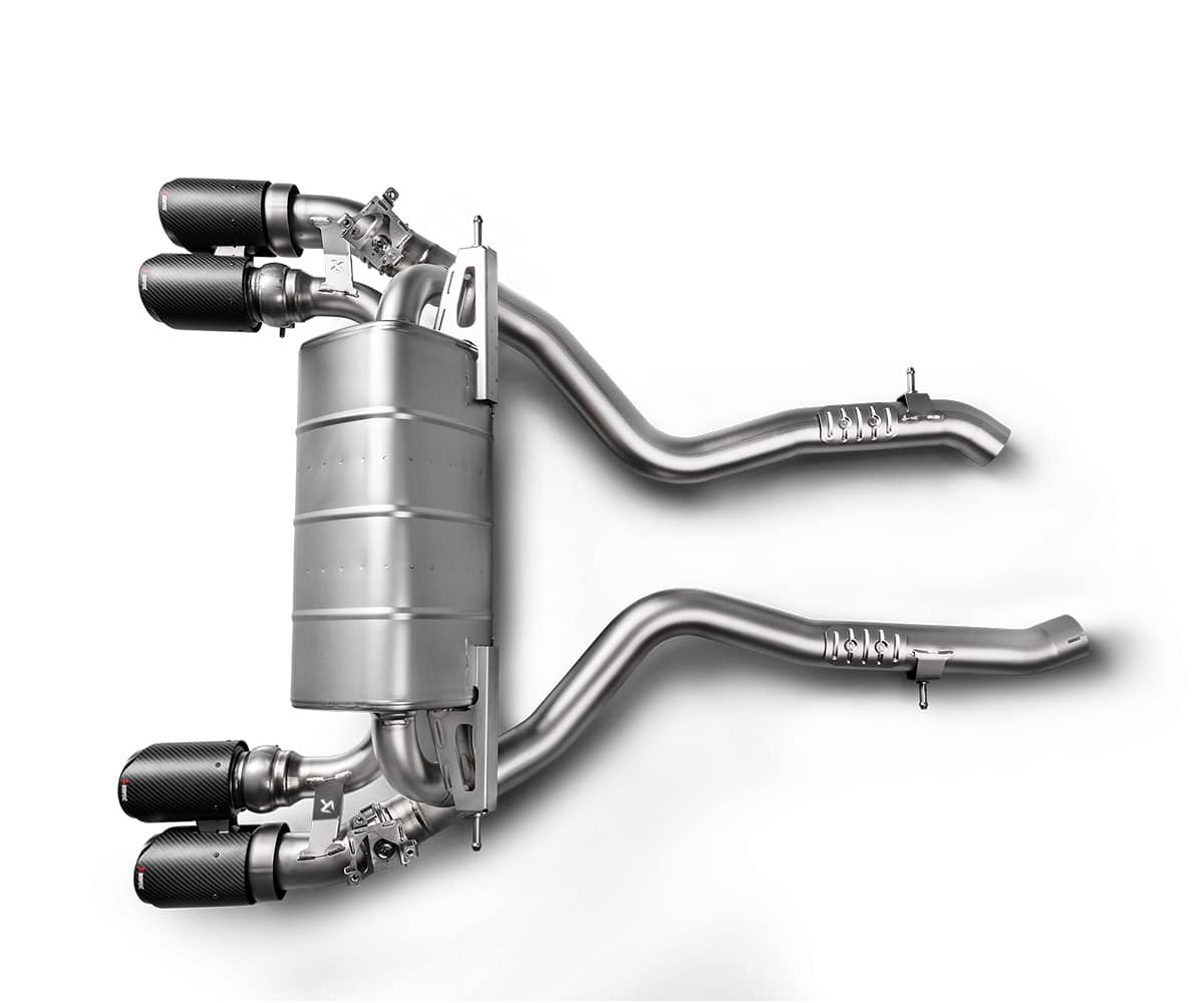 Akrapovič bmw m2 cs (f87n) slip-on line exhaust system 2 Akrapovič bmw m2 cs (f87n) slip-on line exhaust system - image 2