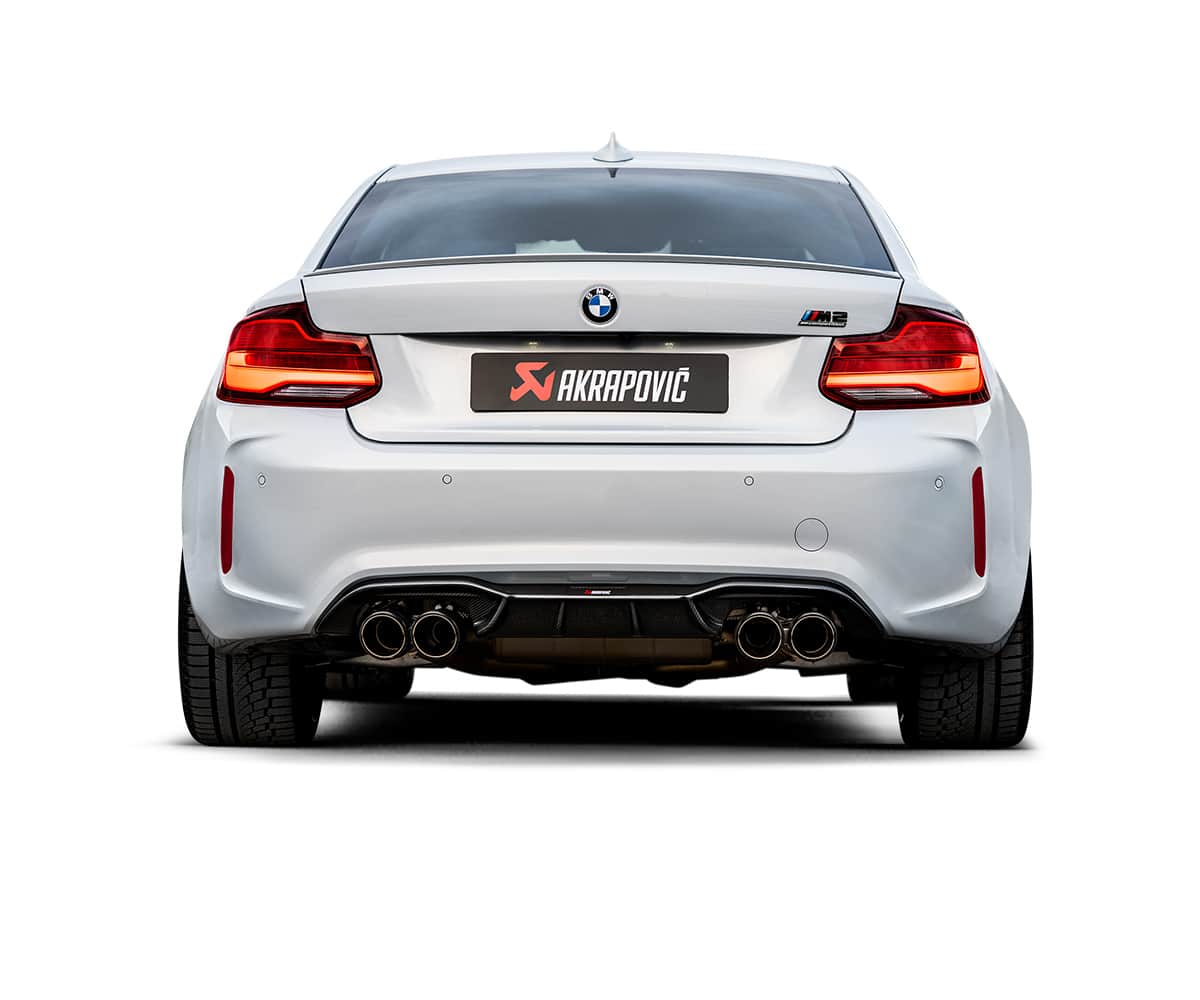 Akrapovič bmw m2 competition (f87n) slip-on line exhaust system 4 Akrapovič bmw m2 competition (f87n) slip-on line exhaust system - image 4