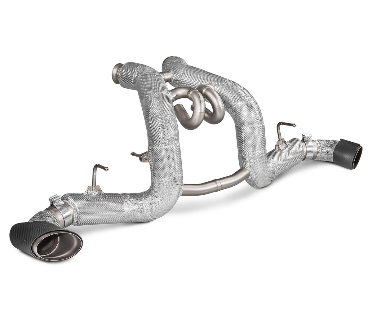 Akrapovič mclaren 570s/570s spider & 570gt slip-on line exhaust system 1 Akrapovič mclaren 570s/570s spider & 570gt slip-on line exhaust system