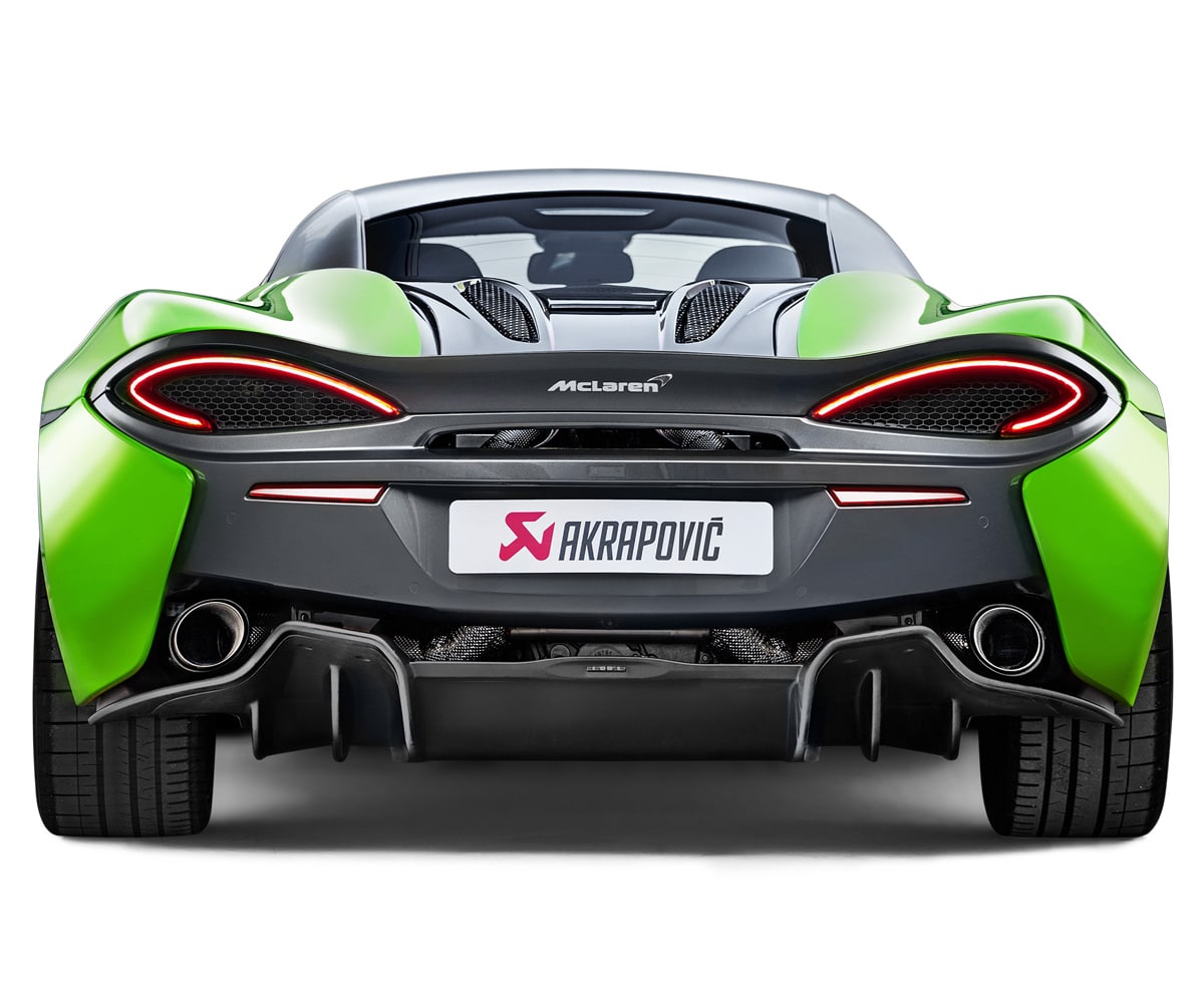 Akrapovič mclaren 570s/570s spider & 570gt slip-on line exhaust system 4 Akrapovič mclaren 570s/570s spider & 570gt slip-on line exhaust system - image 4
