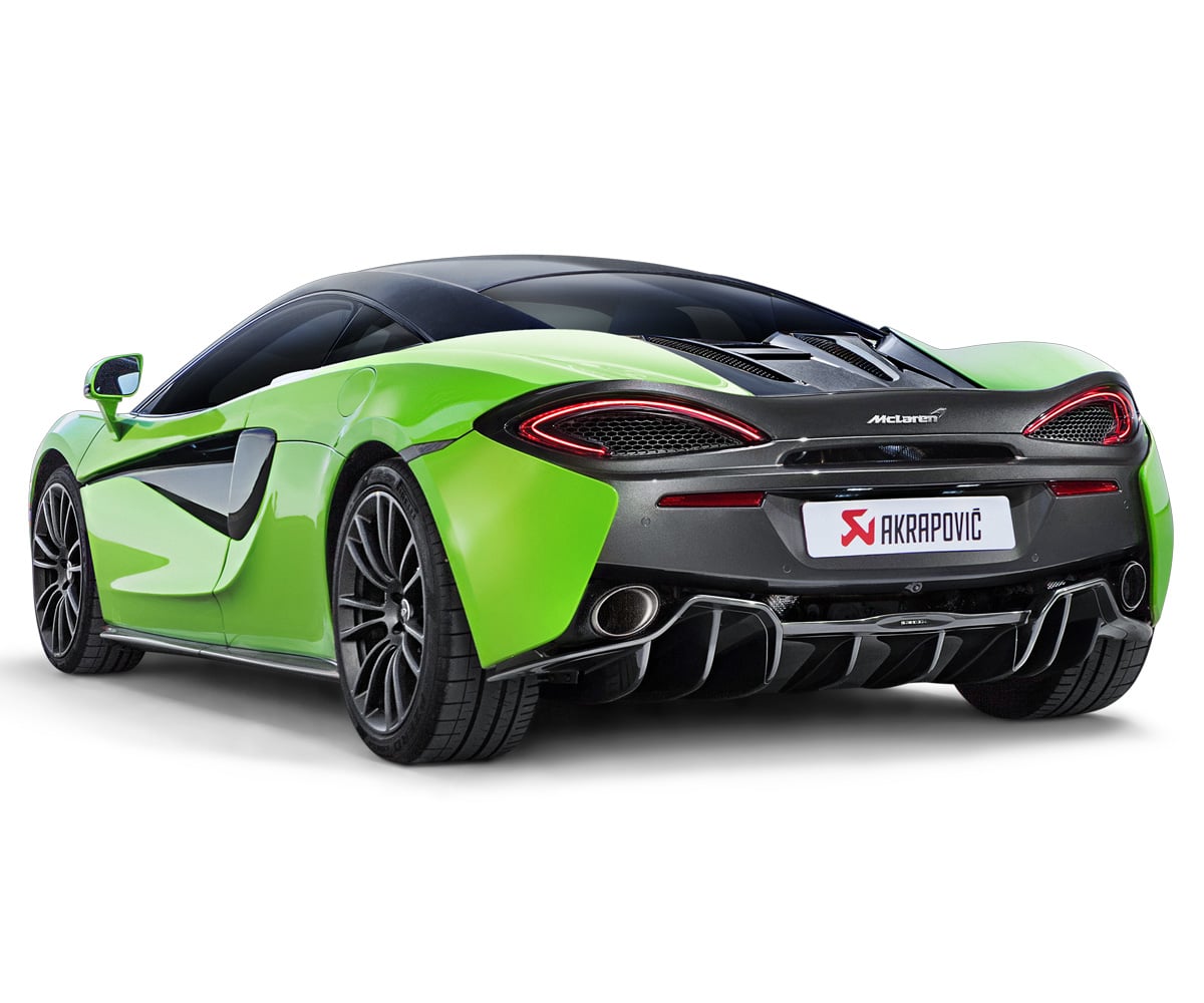 Akrapovič mclaren 570s/570s spider & 570gt slip-on line exhaust system 5 Akrapovič mclaren 570s/570s spider & 570gt slip-on line exhaust system - image 5