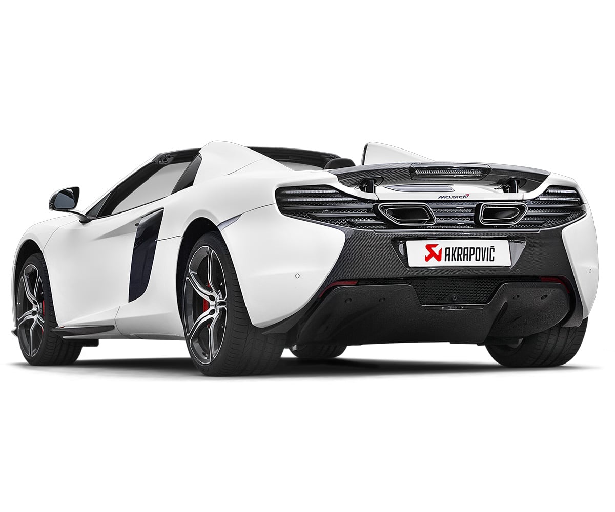 Akrapovič mclaren 650s & 650s spider slip-on line exhaust system 4 Akrapovič mclaren 650s & 650s spider slip-on line exhaust system - image 4
