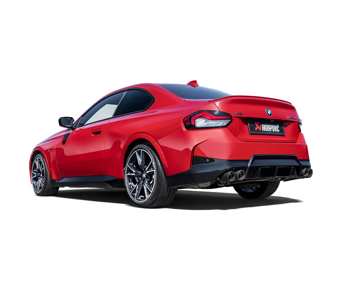 Akrapovič bmw m240i (g42) slip-on line exhaust system 3 Akrapovič bmw m240i (g42) slip-on line exhaust system - image 3