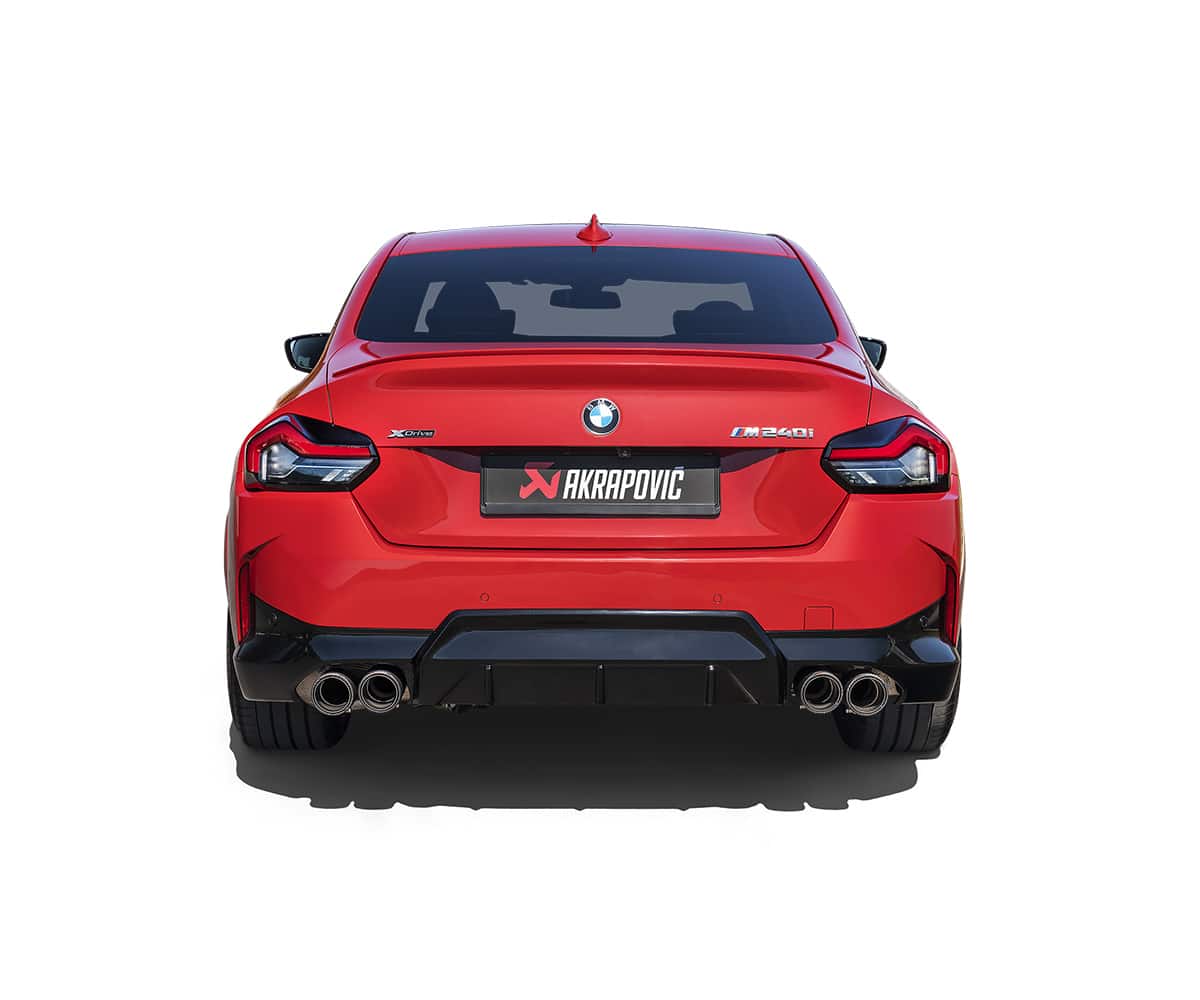 Akrapovič bmw m240i (g42) slip-on line exhaust system 4 Akrapovič bmw m240i (g42) slip-on line exhaust system - image 4