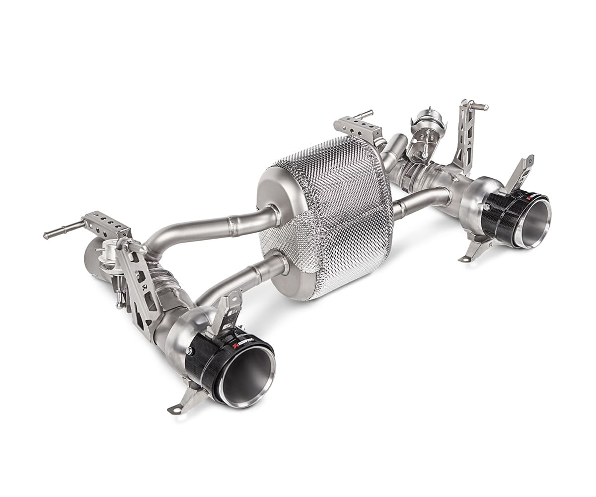 Akrapovič ferrari 488 gtb/spyder slip-on line exhaust system 1 Akrapovič ferrari 488 gtb/spyder slip-on line exhaust system