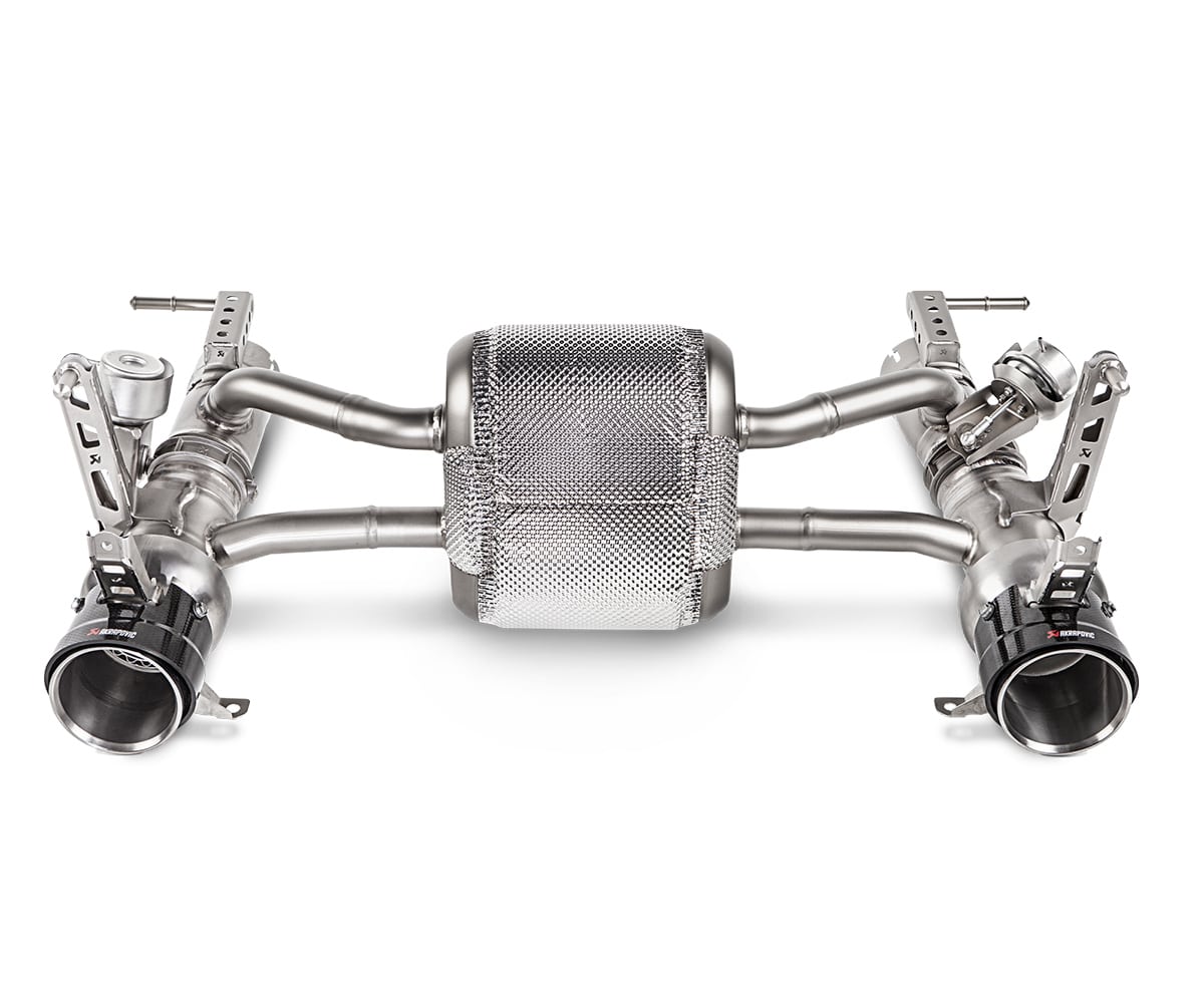 Akrapovič ferrari 488 gtb/spyder slip-on line exhaust system 2 Akrapovič ferrari 488 gtb/spyder slip-on line exhaust system - image 2
