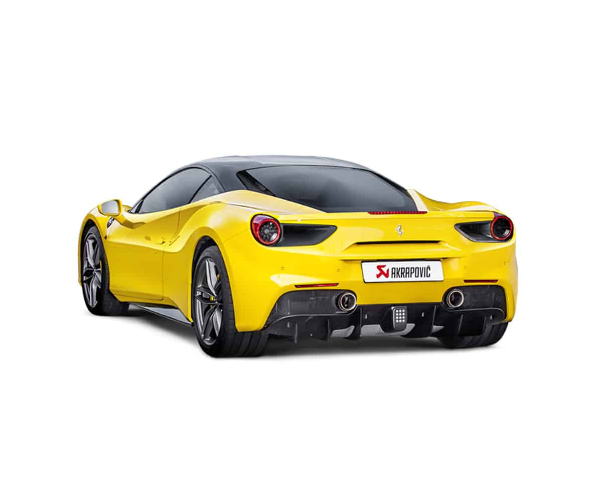 Akrapovič ferrari 488 gtb/spyder slip-on line exhaust system 3 Akrapovič ferrari 488 gtb/spyder slip-on line exhaust system - image 3