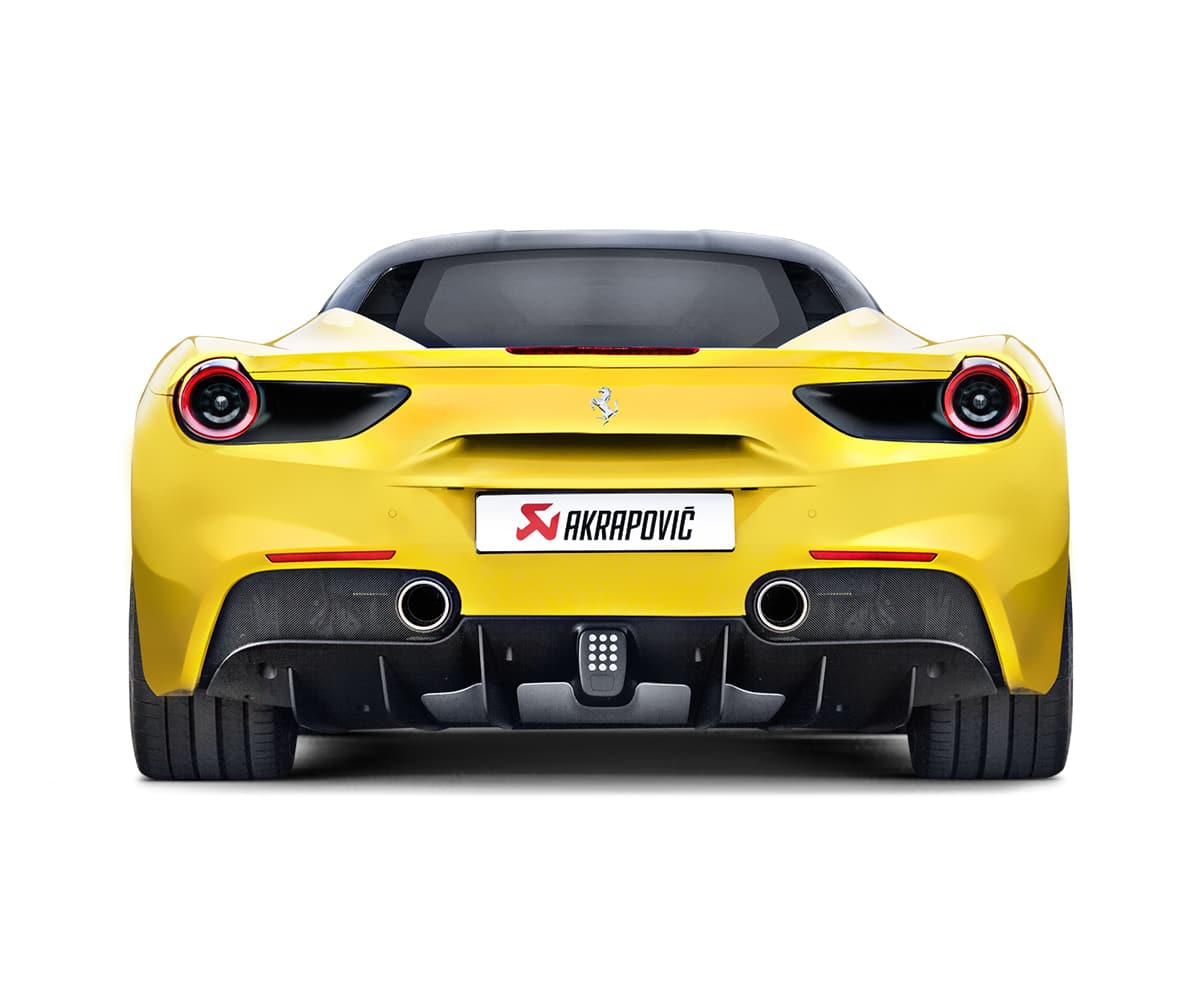Akrapovič ferrari 488 gtb/spyder slip-on line exhaust system 4 Akrapovič ferrari 488 gtb/spyder slip-on line exhaust system - image 4