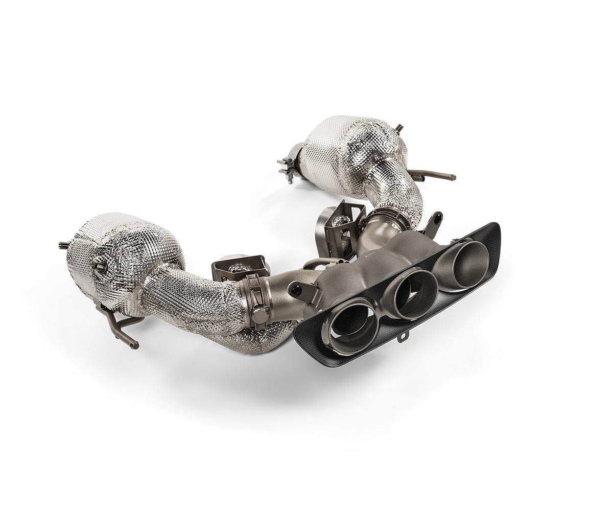 Akrapovič ferrari 296gtb slip-on race line exhaust system 1 Akrapovič ferrari 296gtb slip-on race line exhaust system